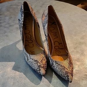 SAM EDELMAN 9.5 Print Stilletto